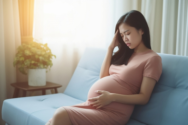 孕25周，胎动频繁，肚子有时候还会鼓包怎么回事